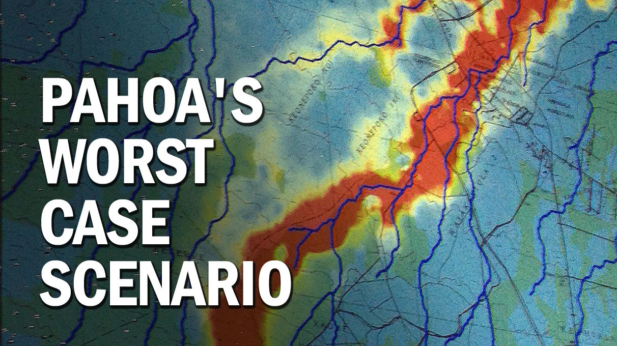 VIDEO Pahoa’s Hopes Dashed By Latest Lava Projection