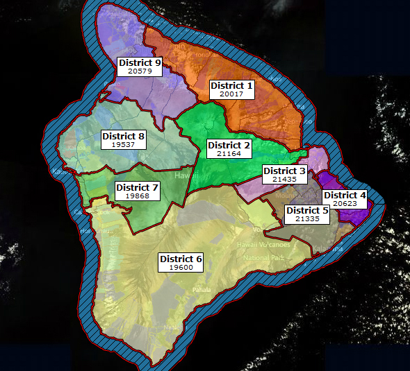 VIDEO A Look At The Final Draft Hawaii County District Map