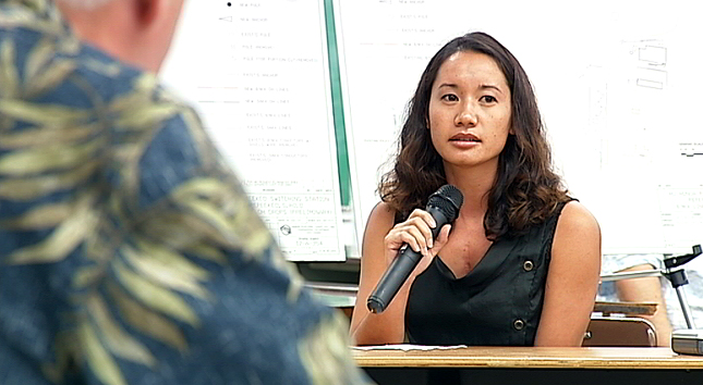 Testifiers support Hu Honua Biomass plan