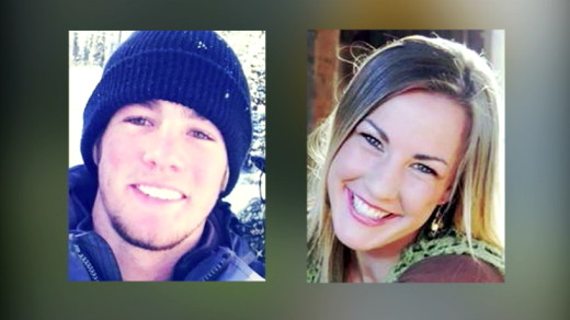 21 year old Kevin Butler (left) and 18 year old Kimberly Linder (right), both from McCall, Idaho. They were - at one point -thought to be missing. 