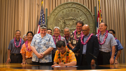 Senate Bill 1256 signed into law by Lieutenant Governor Shan Tsutsui 
