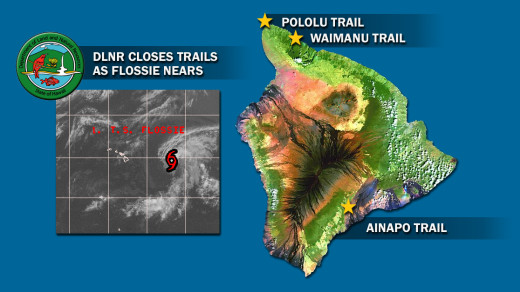 DLNR closes Hawaii Island trails