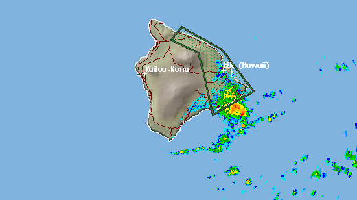 Flash Flood Warning Continues For Big Island Flash Flood Warning Continues For Big Island