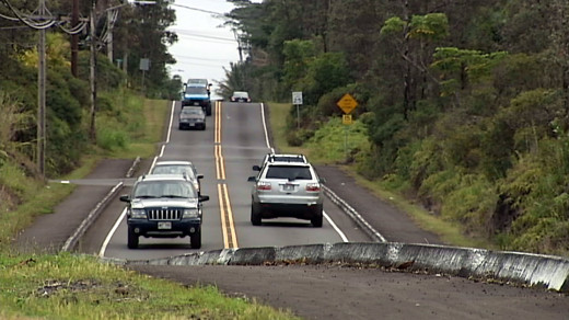 Shoulders on Ainaloa Blvd are due for county kokua