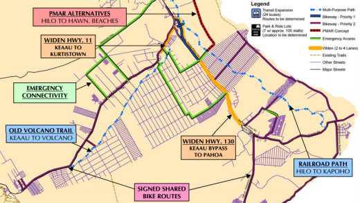 Map from the Puna Regional Circulation Plan