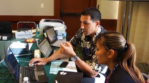 Kai Kahele providing support  during APEC in Honolulu, courtesy DVIDS