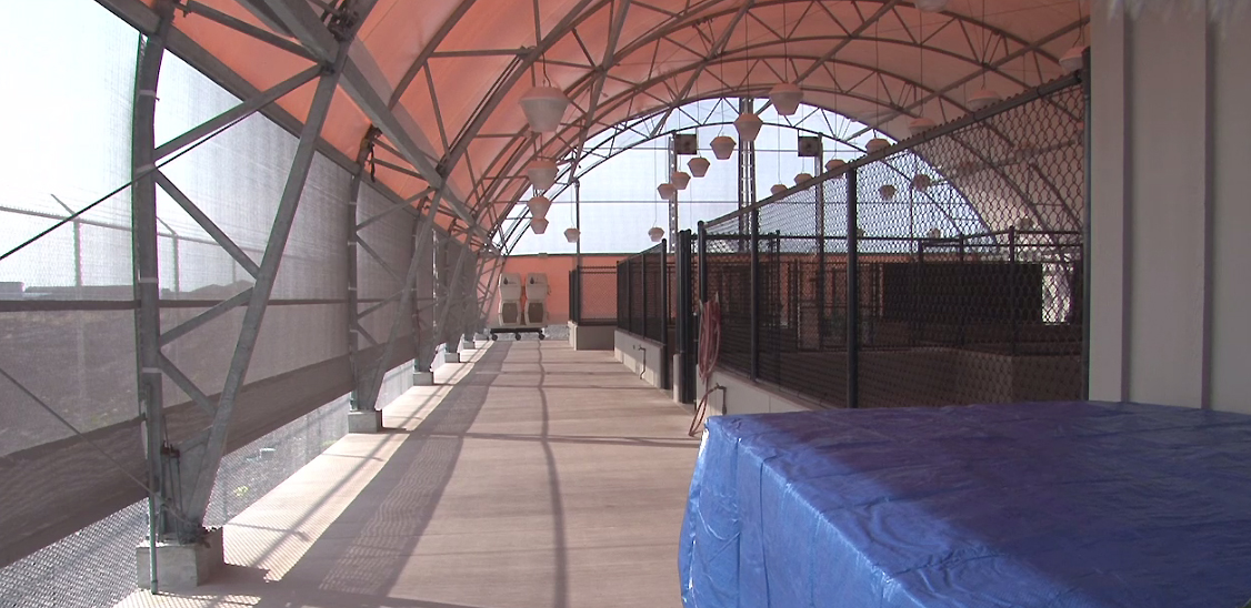 Inside the Ke Kai Ola facility at NELHA, courtesy The Marine Mammal Center