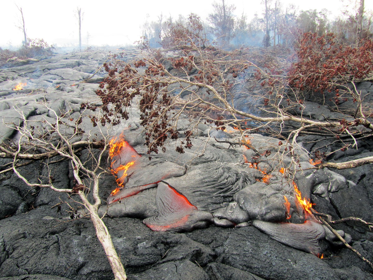 USGS Hawaiian Volcano Observatory photo posted on September 15, 2014