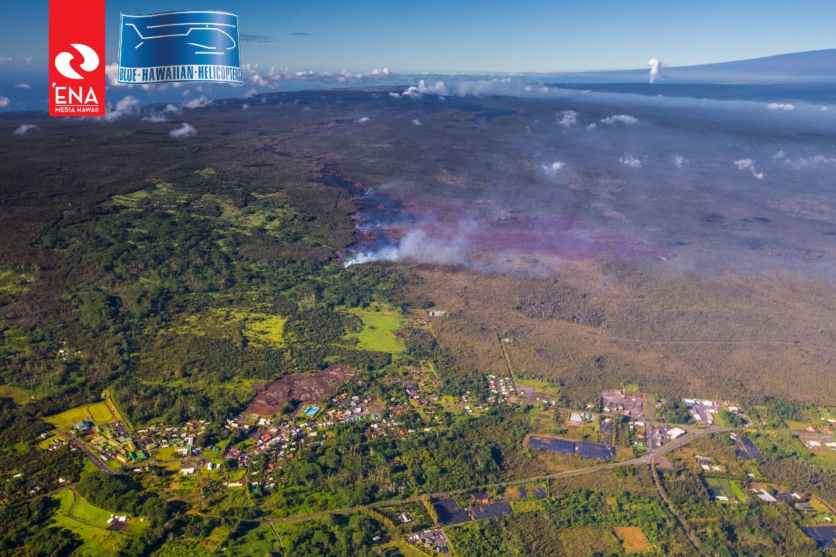 Photo courtesy Ena Media Hawaii and Blue Hawaiian Helicopters, taken on October 22, 2014.