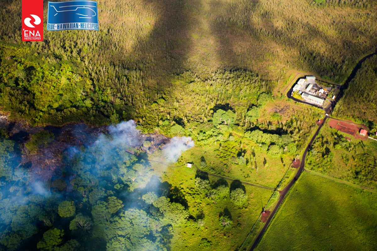 Photo courtesy Ena Media Hawaii and Blue Hawaiian Helicopters, taken on October 24, 2014.