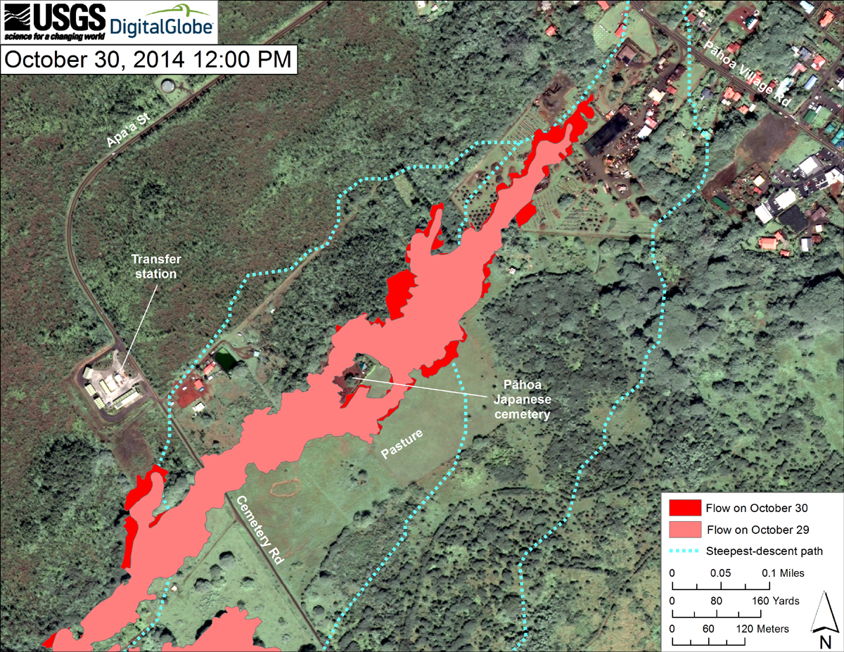 Map courtesy USGS Hawaiian Volcano Observatory