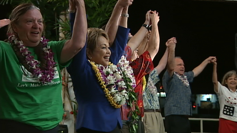 VIDEO: Democratic Grand Rally In Hilo A First For David Ige