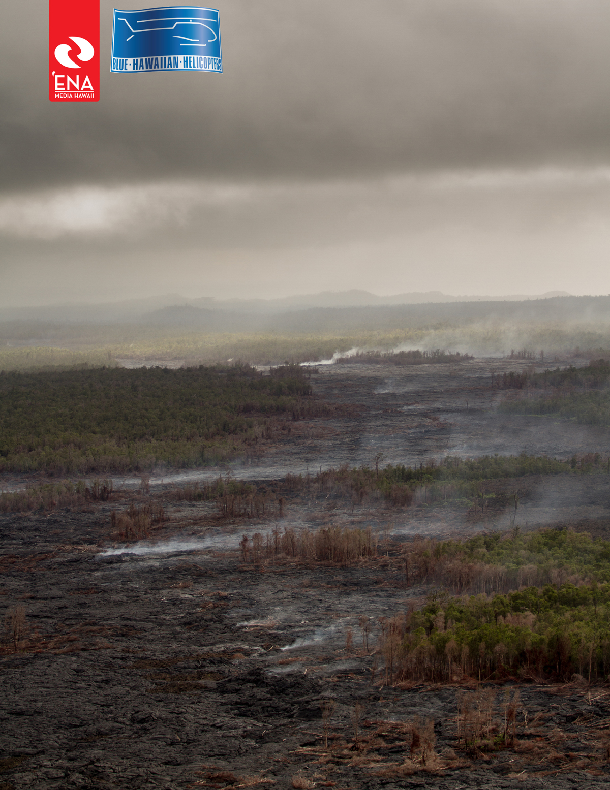 Photo taken on November 27, 2014 by Ena Media Hawaii aboard Blue Hawaiian Helicopters