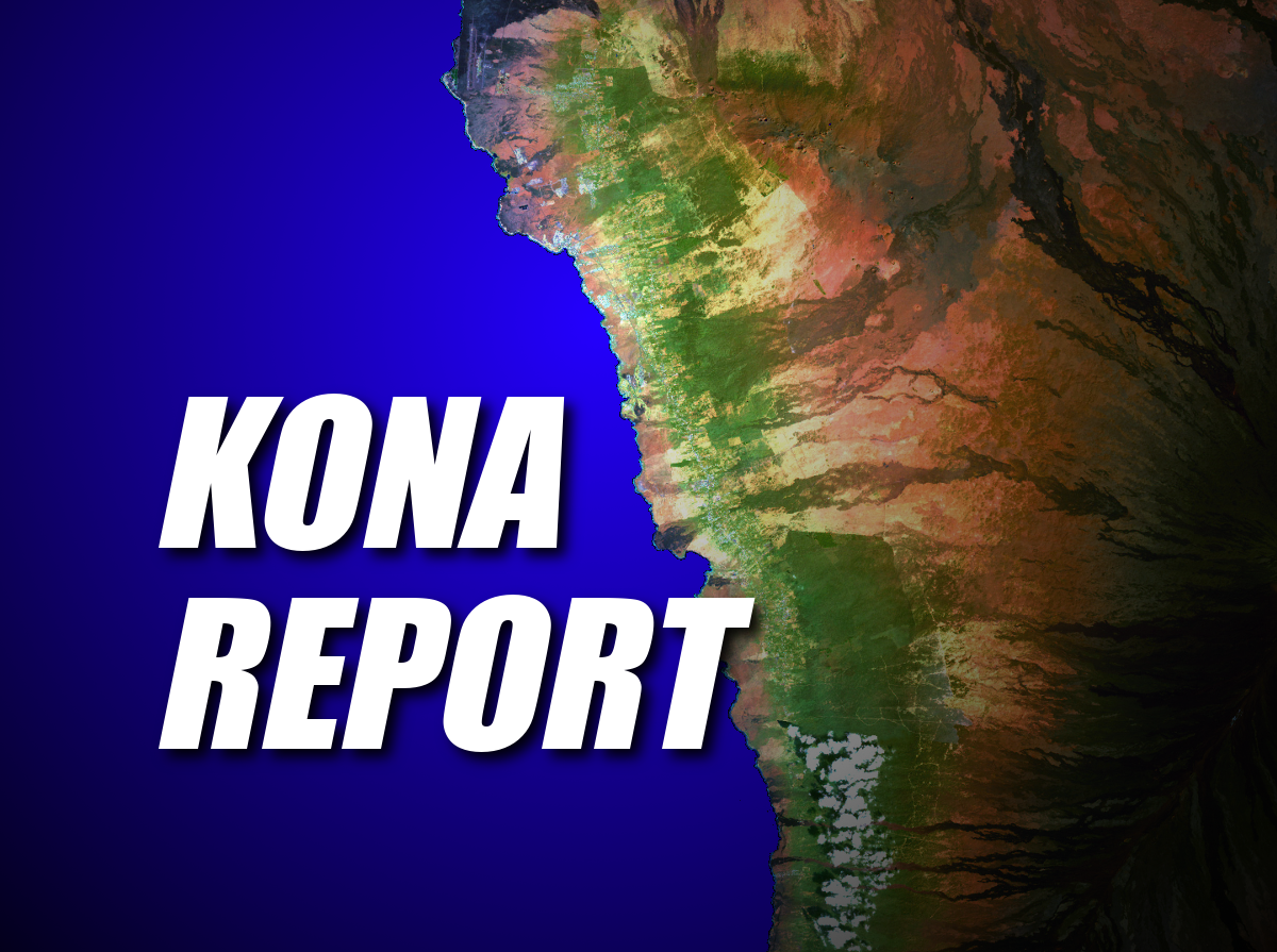 Kona Report – Wednesday, Dec. 3