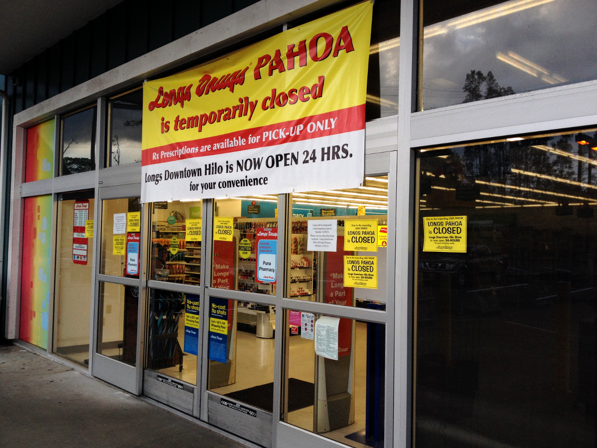 Longs Drugs plans to re-open at the Woodlands Center next week. 