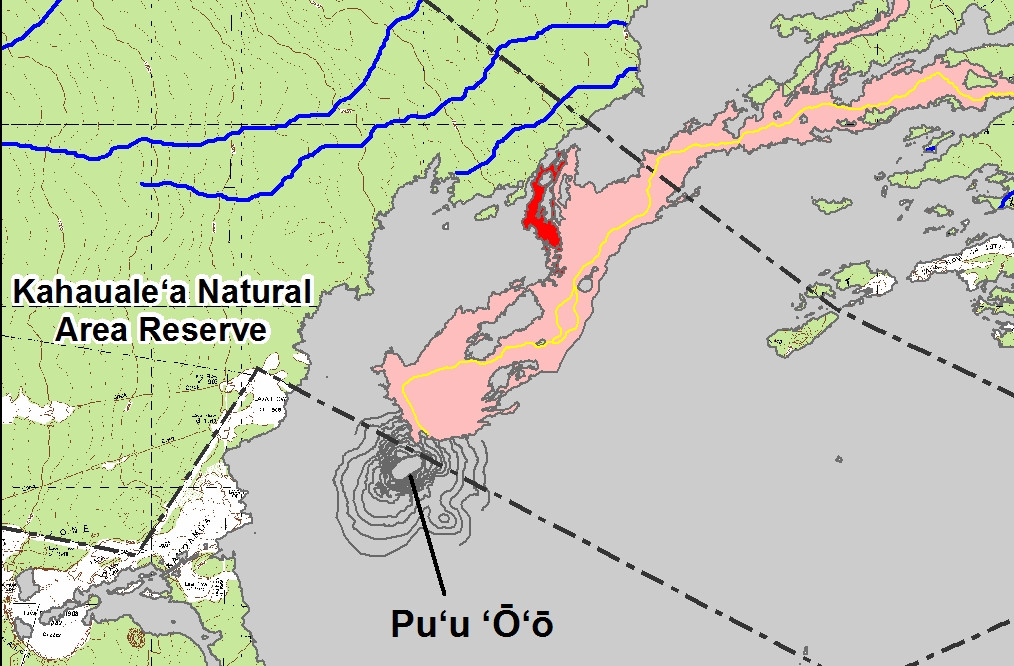 Inset of USGS small-scale map published on Feb. 5, 2015
