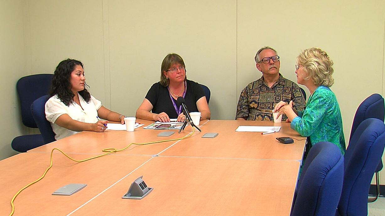 Sherry Bracken interviews UH Hilo College of Pharmacy Researcher Dr. Susan Jarvi, Dr. Jon Martel and Marlena Dixon for an interview with Sherry Bracken on Island Issues which aired on Sunday, March 29.