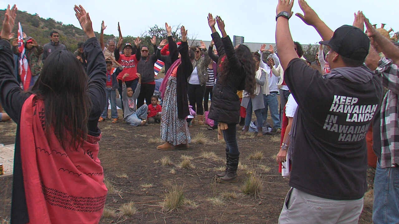 April 3, 2015 at Hale Pohaku on Mauna Kea