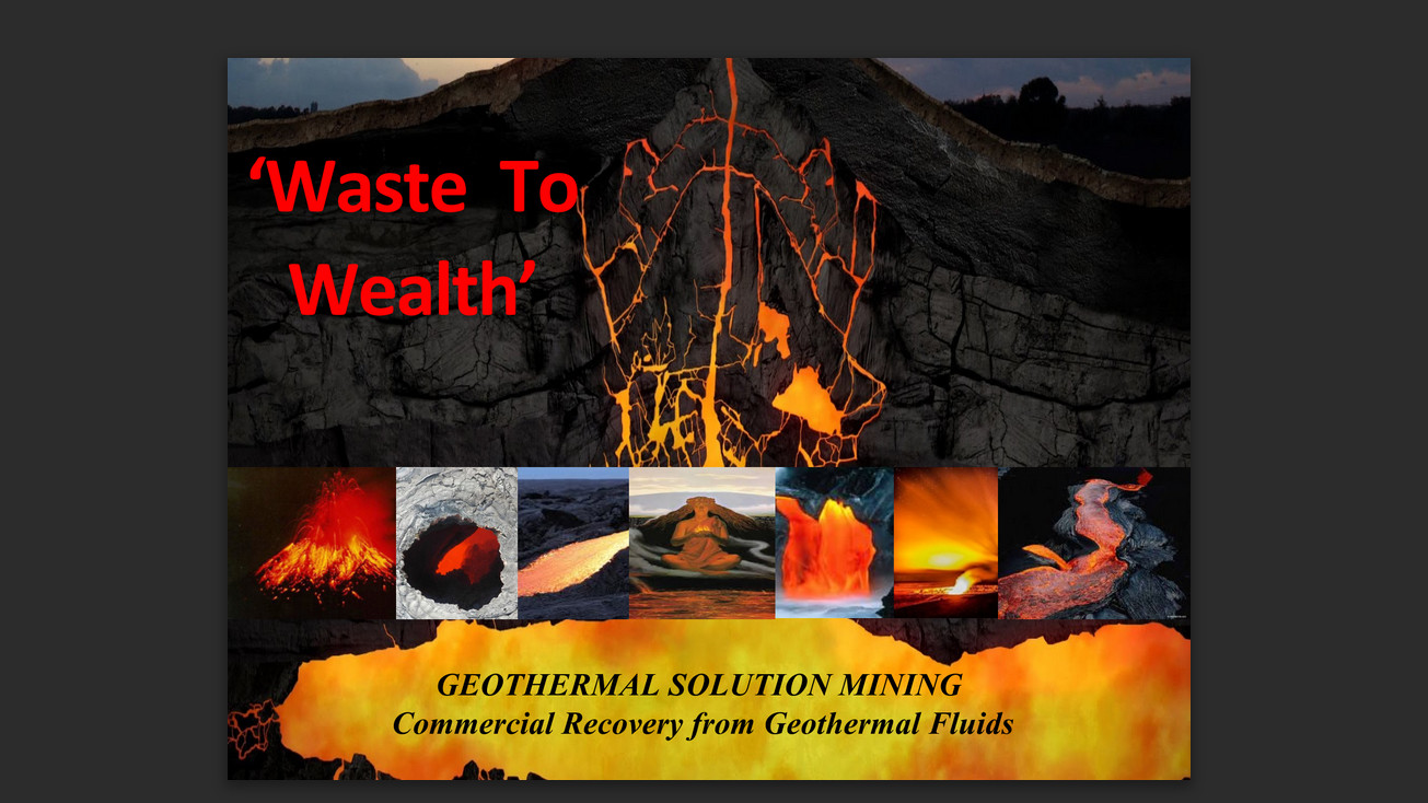 Title slide from the Waste to Wealth presentation by RJ Hampton and Sativa Sultan