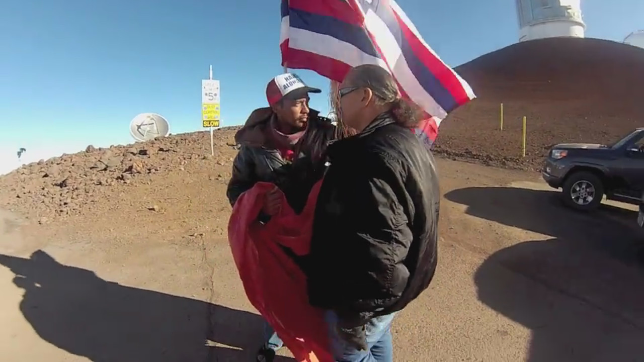VIDEO: Ishibashi Explains Confrontation on Mauna Kea