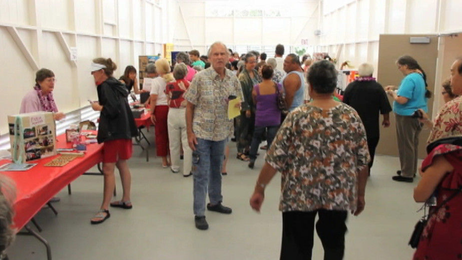 File photo from video of the Pahoa Senior Center opening in June 2012.