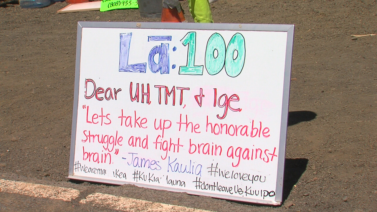 VIDEO: Vigil On Mauna Kea Reaches 100th Day