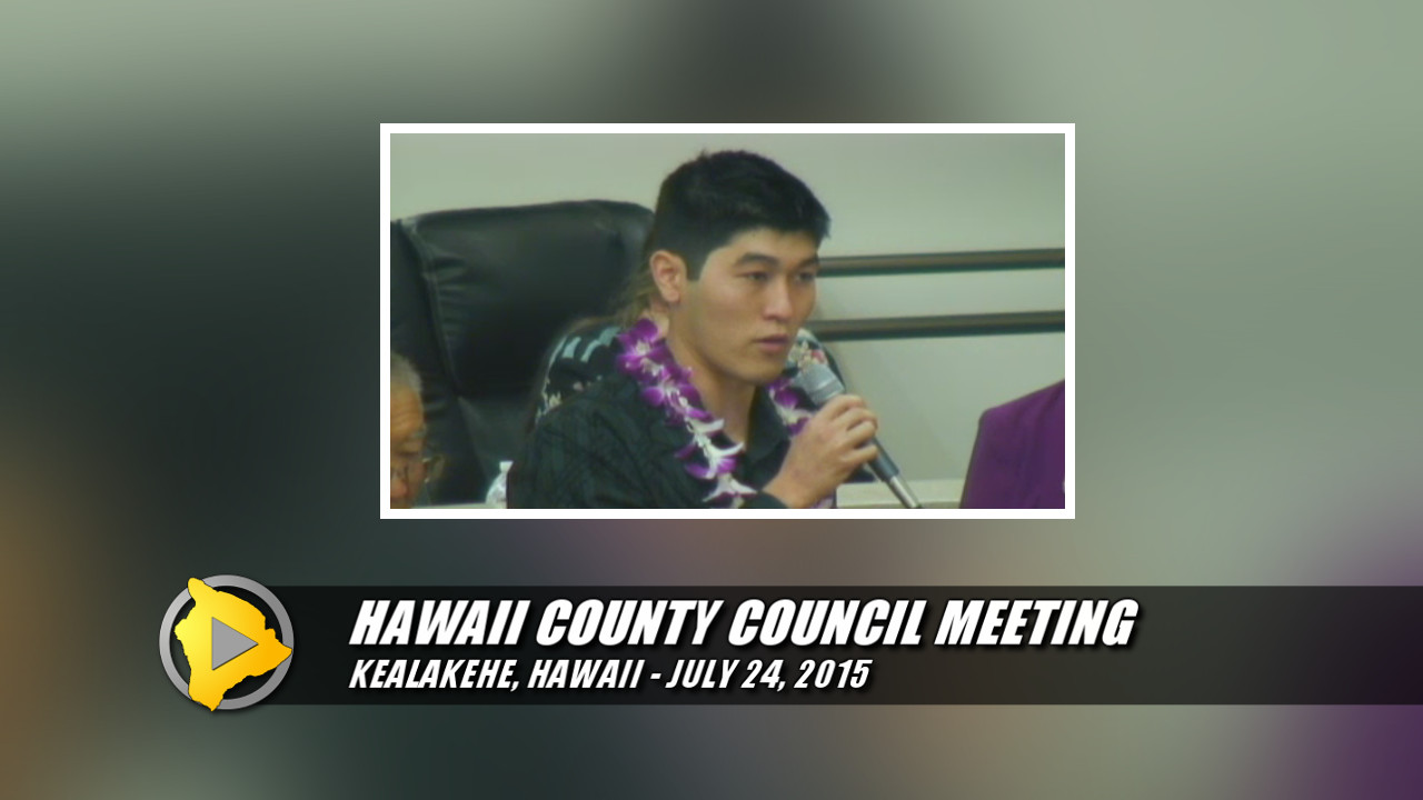 VIDEO: Evan Matsuyama Honored By County Council