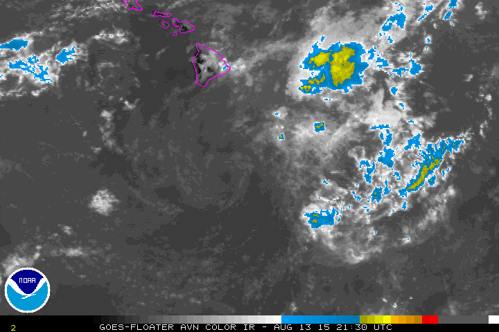 NOAA GOES West SVN image 