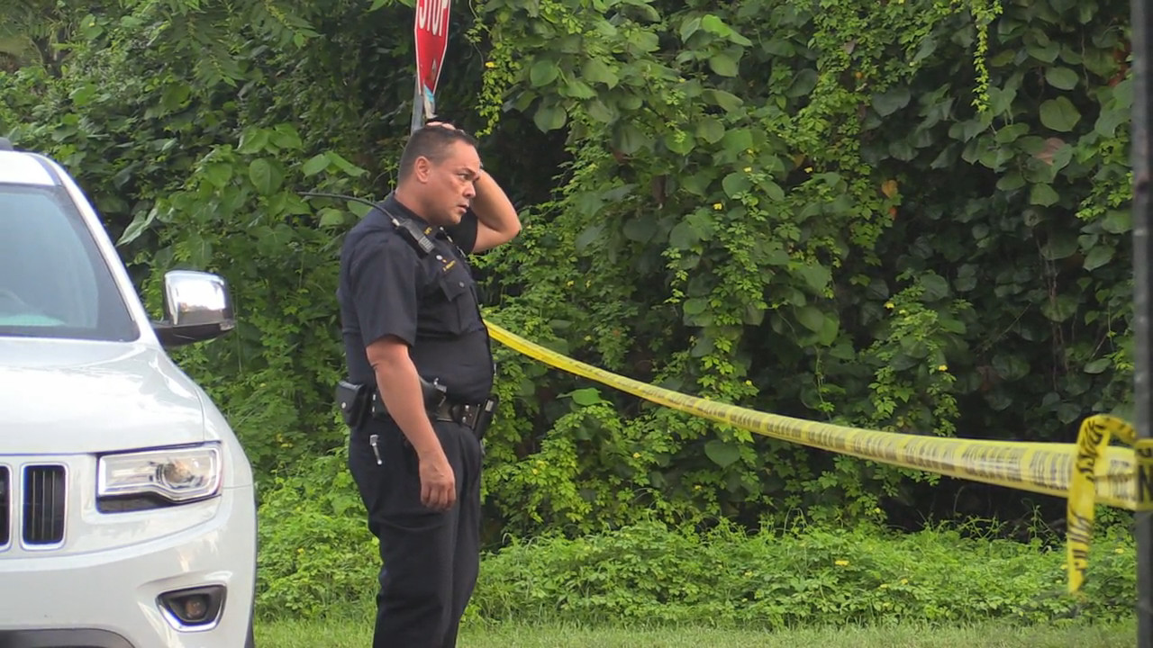 Image from video by Daryl Lee, taken at the crime scene in Kapoho.