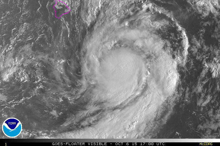 Oho Now Hurricane, Forecast To Pass Hawaii