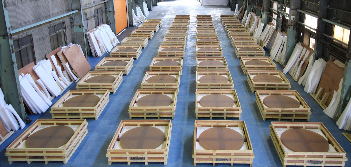 Segmented Mirror Blanks in Production in Japan (Photo credit: TMT International Observatory)