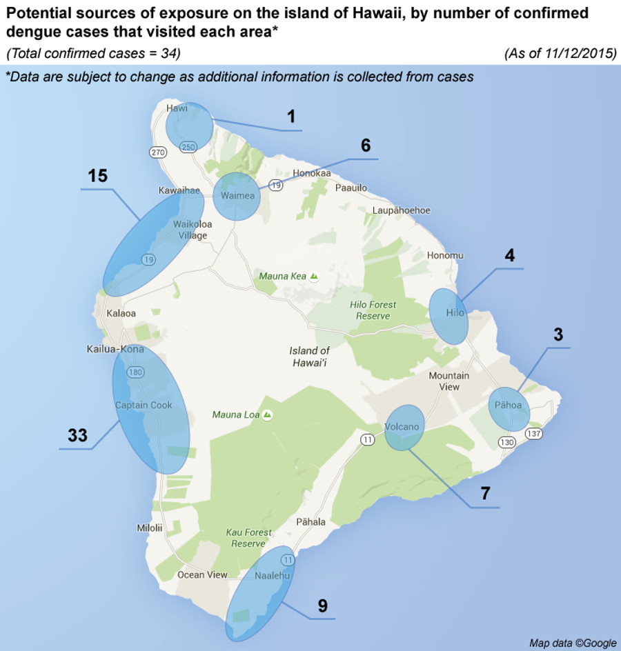 DOH dengue map