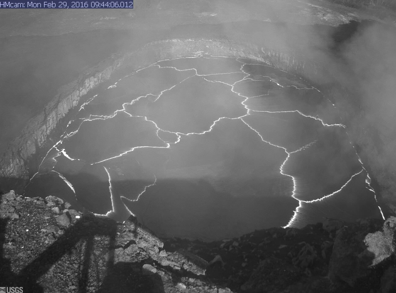 image courtesy USGS Hawaiian Volcano Observatory webcam, taken this morning.