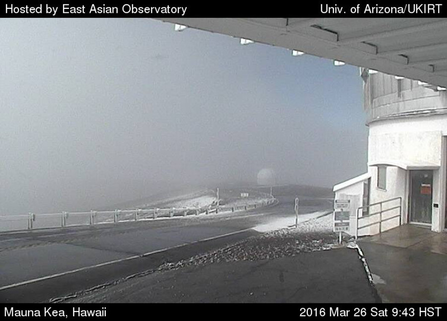 Mauna Kea snow