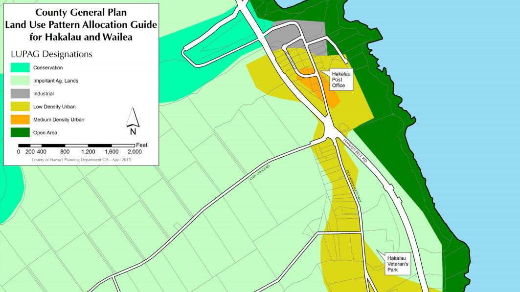 courtesy County of Hawaii, Hamakua CDP draft documents