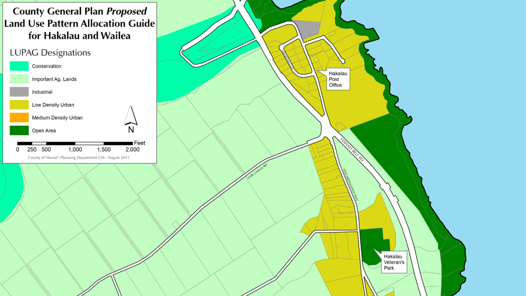 courtesy County of Hawaii, Hamakua CDP draft documents