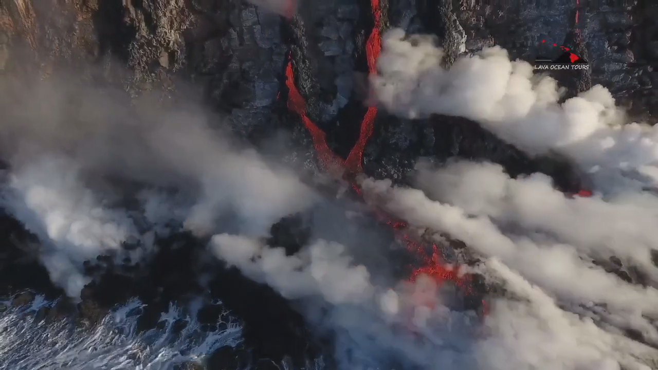 Image from video courtesy Lava Ocean Tours