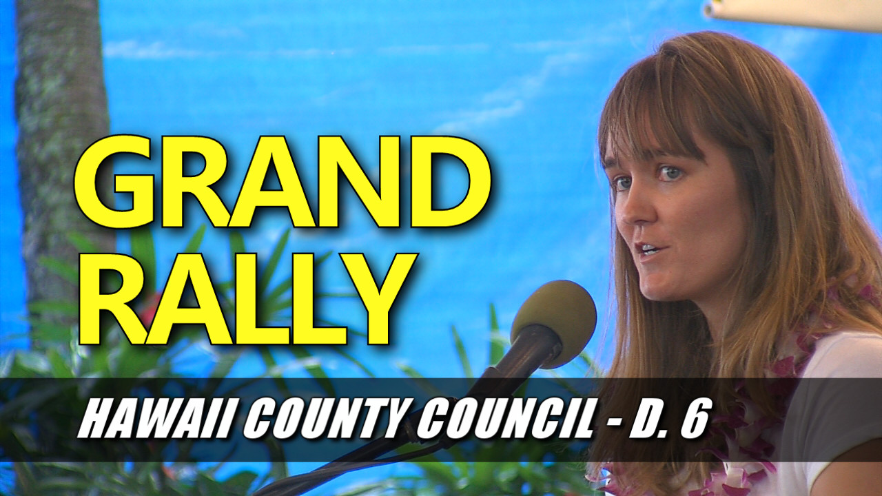 VIDEO: Two Council Candidates Vie For Southern Half of Hawaii