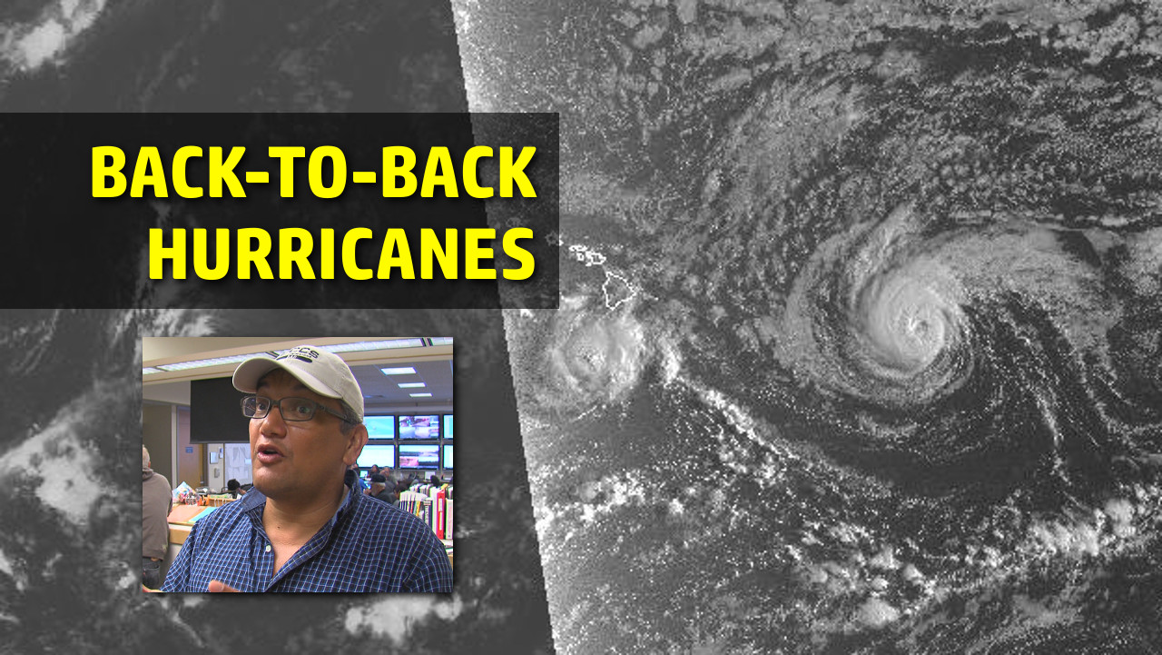VIDEO: Hawaii Deals With Back-To-Back Hurricane Threats