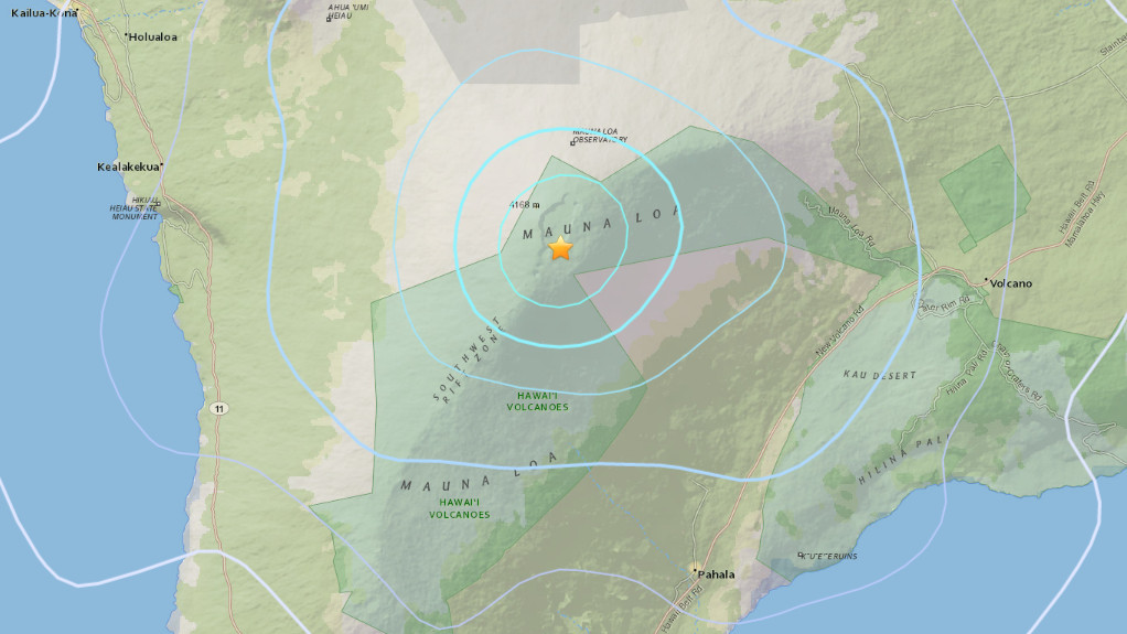 Mauna Loa earthquake