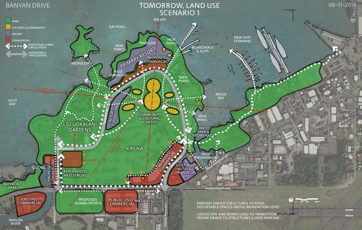 latest map, revealed on Sept. 28, 2016 at the Banyan Drive HRA meeting.