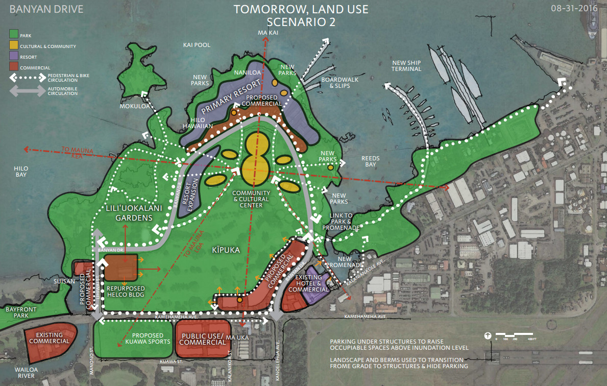 latest map, revealed on Sept. 28, 2016 at the Banyan Drive HRA meeting.