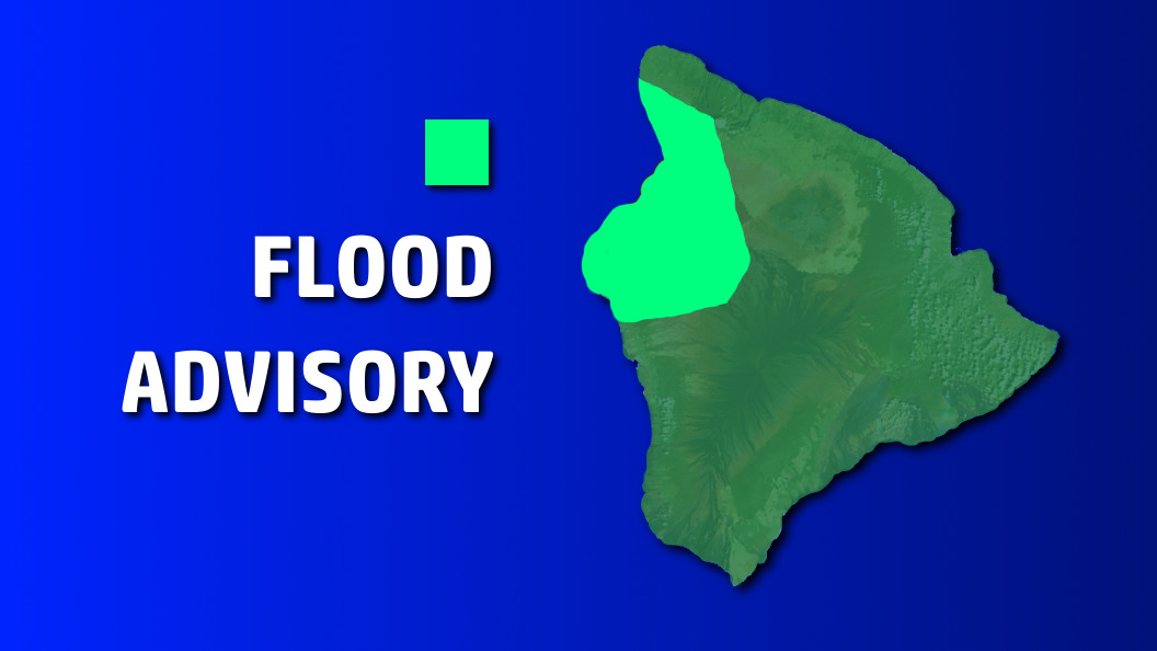 Heavy Rain In Waikoloa Prompts Flood Advisory