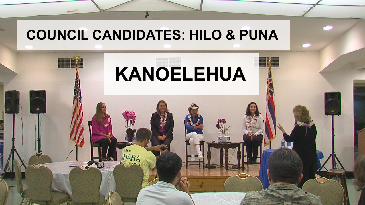 VIDEO: Kanoelehua Industrial – Hilo, Puna Council Candidates (10/14)