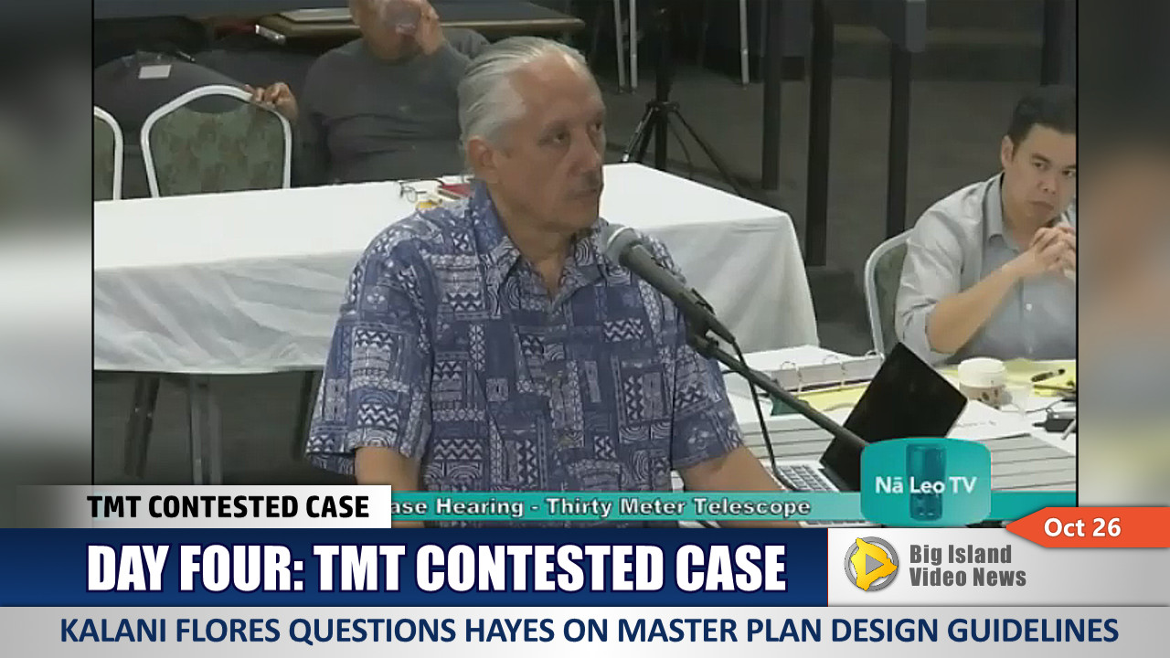 VIDEO: Mauna Kea Design Guidelines Targeted At TMT Hearing