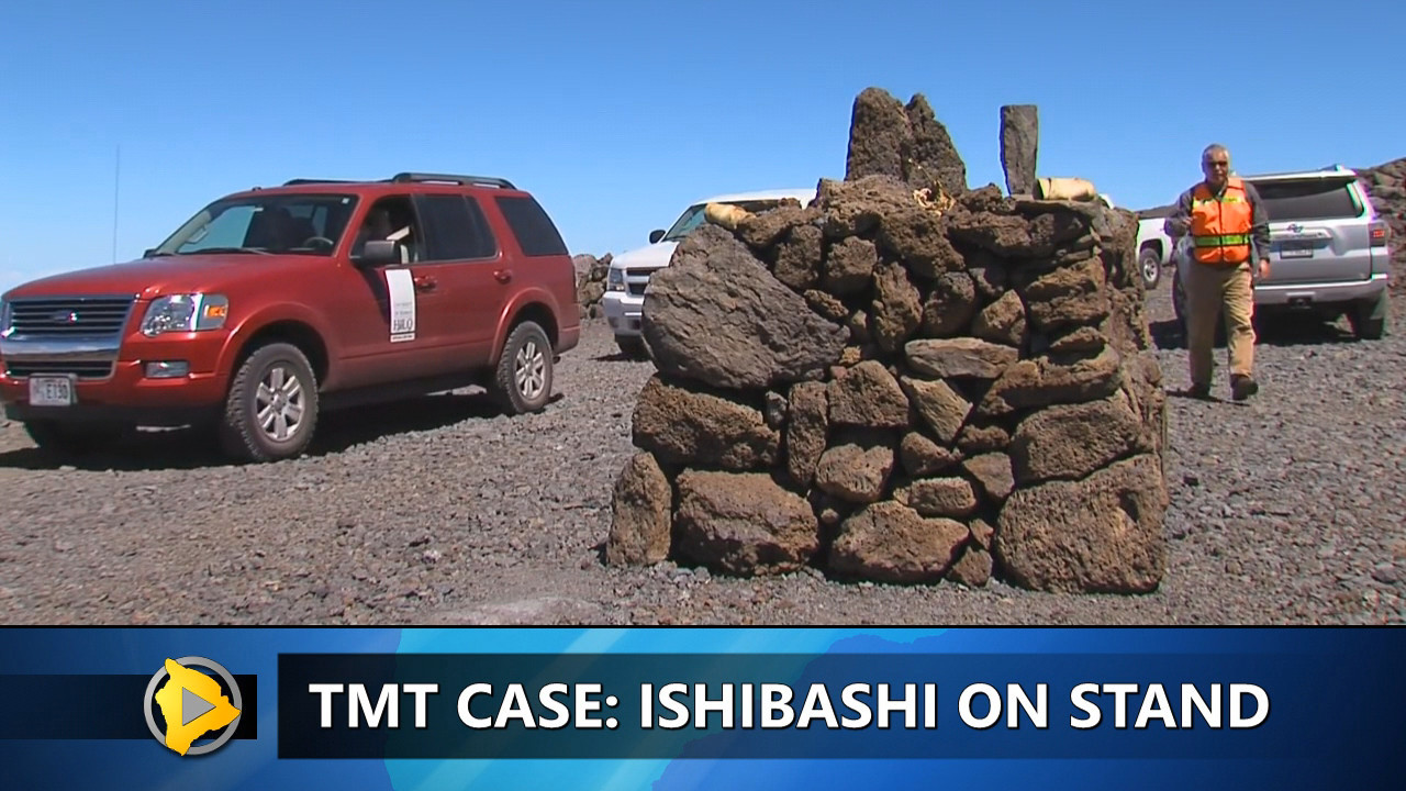 The ahu built on the planned site of the Thirty Meter Telescope.