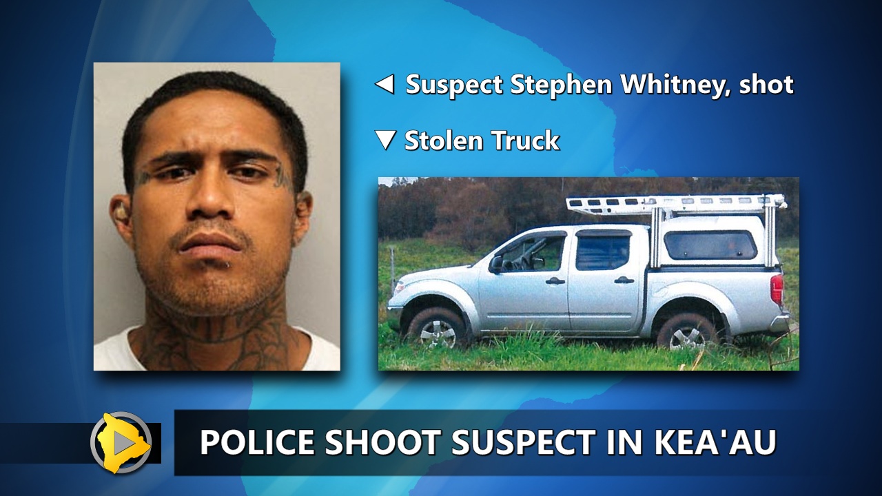 Police Shoot Man In Keaau, Wanted For Attempted Murder