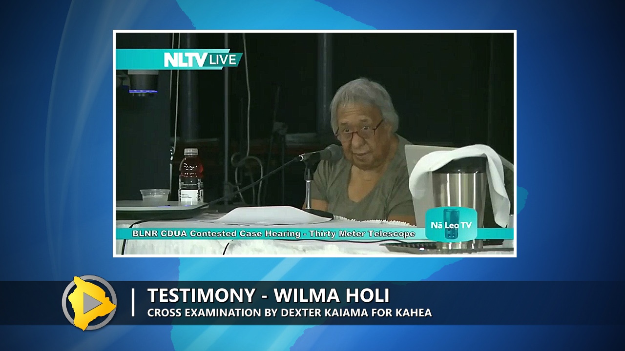 VIDEO: TMT Case – Wilma Holi Called As Witness By Hearing Officer