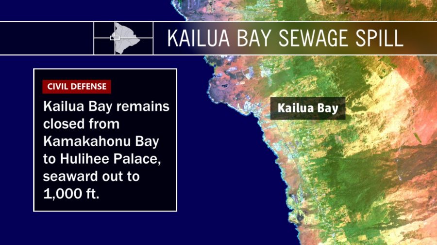 Kailua Bay Sewage Spill – Wednesday Update