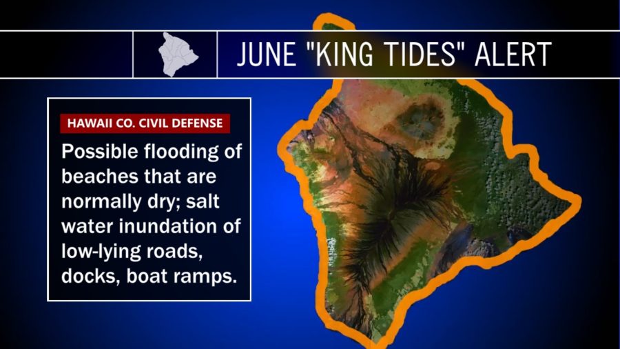 King Tide Again Threatens Hawaii, Civil Defense Issues Alert